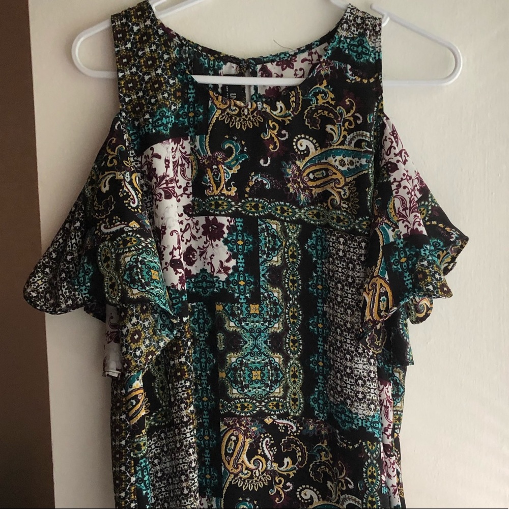 Cold Shoulder Blouse